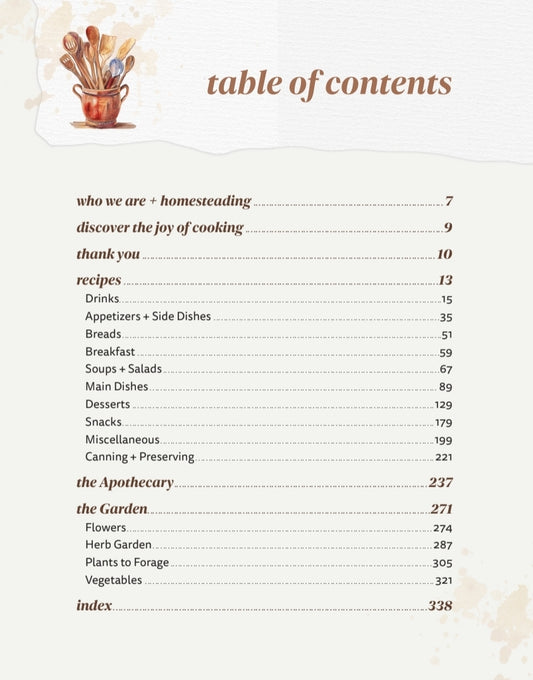 The Nourishing Harvest Cookbook