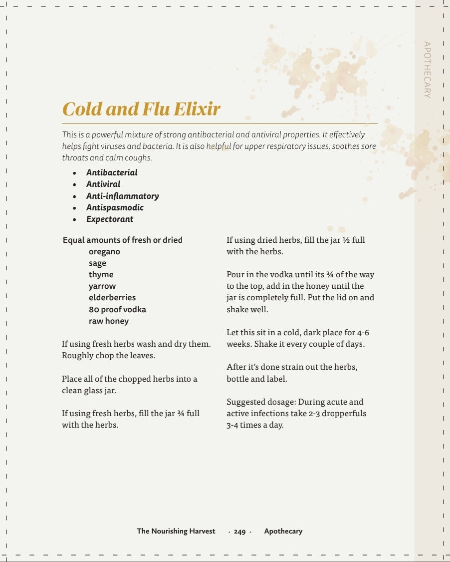 The Nourishing Harvest Cookbook